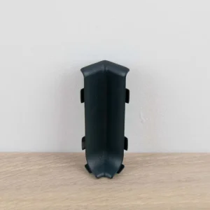 Direct Verzonden Binnenhoek gezandstraald antraciet (bij 5507) - Aluminium bewerkt - 10 x 60 mm